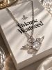 圖片 VIVIENNE WESTWOOD GALENA 西太后 天使之翼 愛心 翅膀 白鑽 項鍊