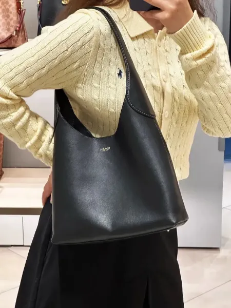 圖片 COACH BROOKLYN 28 皮革 麂皮 單肩 托特包