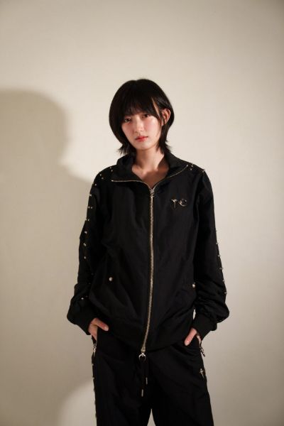 Focus Store Thug Club Triple Line STUD Track Jacket 