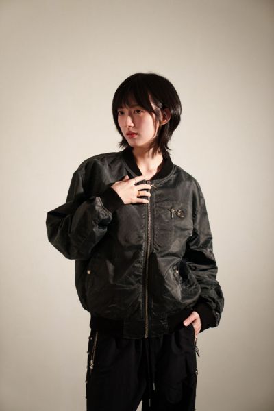Focus Store Thug Club Jamong Two Tone Washed MA-1 Jacket 