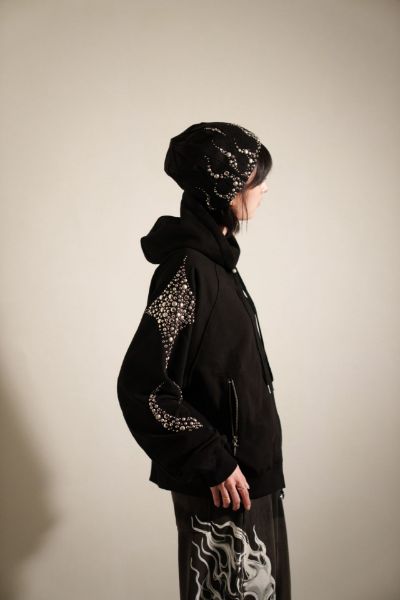 Focus Store Thug Club Iron Steel Focus Zip-up Hoodie 