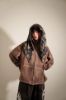 Focus Store Thug Club Creed Scarf Hooded Zip-up Hoodie 