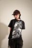 Focus Store Thug Club Three Riding Skull Dirt T-Shirt 