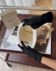 圖片 【LOEWE】LOGO 羊毛毛線毛帽 米白