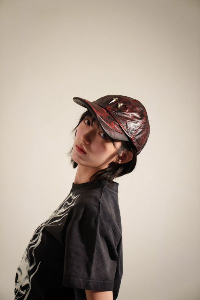 Focus Store Thug Club FW26 Leather Chopper Cap