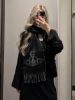 圖片 VIVIENNE WESTWOOD 西太后 純羊毛 圍巾 黑色 男女同款