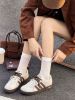 圖片 特殊訂製款 ADIDAS VL COURT 2.0 奶咖可可 男女同款 雙鞋帶 米色