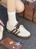 圖片 特殊訂製款 ADIDAS VL COURT 2.0 奶咖可可 男女同款 雙鞋帶 米色
