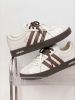 圖片 特殊訂製款 ADIDAS VL COURT 2.0 奶咖可可 男女同款 雙鞋帶 米色