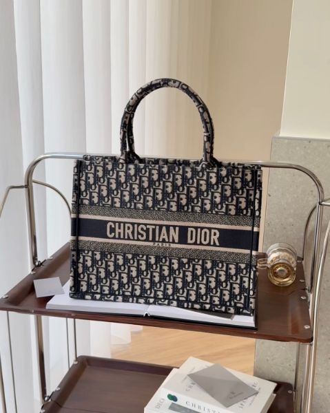 圖片 【DIOR】BOOK TOTE 經典帆布手提托特包 中號