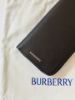 圖片 Burberry 粒面皮革拼接格紋拉鏈長夾
