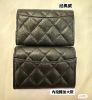 圖片 MY精品 -  Chanel 大雙C 內拉鏈卡包 零錢包 荔枝皮 送禮🉑