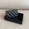 圖片 MY精品 -  Chanel 大雙C 內拉鏈卡包 零錢包 荔枝皮 送禮🉑