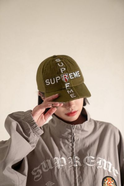 Focus Store Supreme FW26 Week 7 Cross 6-Panel Camp Cap