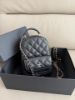 圖片 MY精品 -  Chanel 小香 小書包 後背包 荔枝黑淡金 送禮🎁
