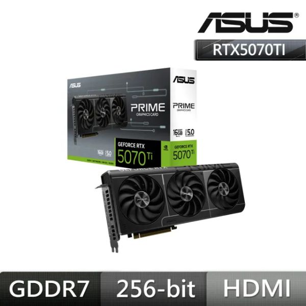 圖片 ASUS 華碩 TUF Gaming GeForce RTX 5070 Ti 16GB GDDR7 OC 顯示卡