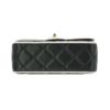 圖片 Chanel 展示品 菱格羊皮黑底白邊方胖斜背包(AS5151-黑)