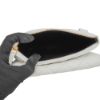圖片 Chanel 展示品 菱格粒紋牛皮字母皮穿金鍊雙層腰包/斜背包(AS3225-白)