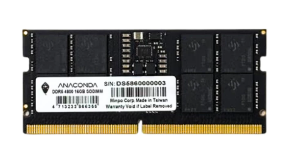 【ANACONDA】DDR5 筆記型記憶體 16GB 5600 商品圖