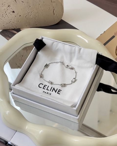 圖片 【CELINE】迷你凱旋門五花手鍊 銀色